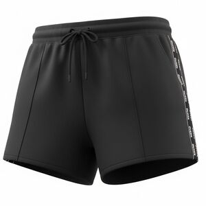 No Boundaries Black Shorts XXL 2X Queen Side Tape Lounge Athletic Casual